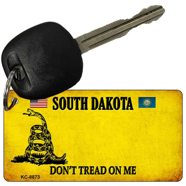 South Dakota Dont Tread On Me Wholesale Novelty Key Chain