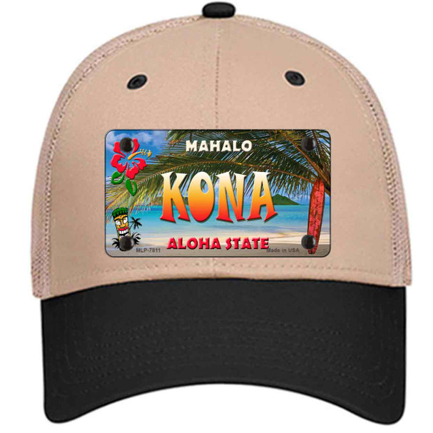 Kona Hawaii State Wholesale Novelty License Plate Hat