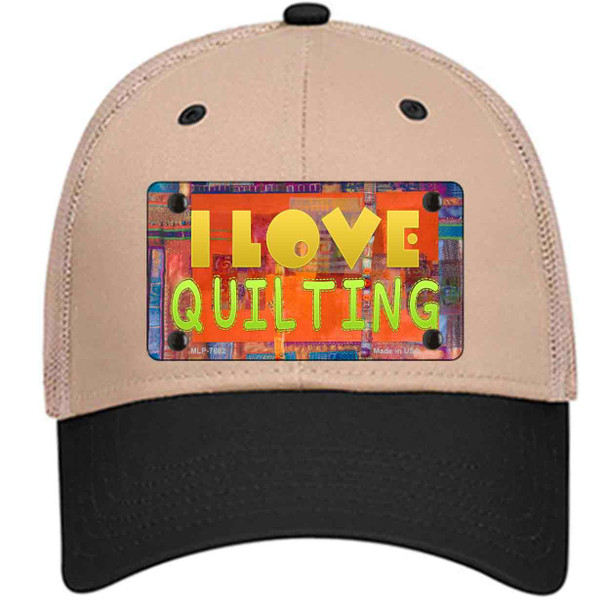 I Love Quilting Wholesale Novelty License Plate Hat