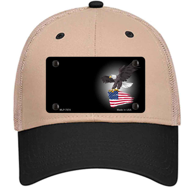 Eagle Flag Offset Wholesale Novelty License Plate Hat