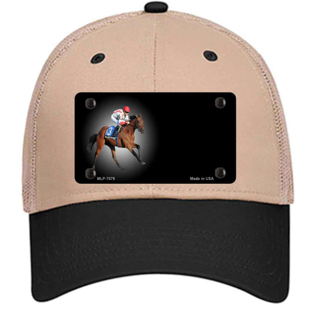 Horse Racing Offset Wholesale Novelty License Plate Hat