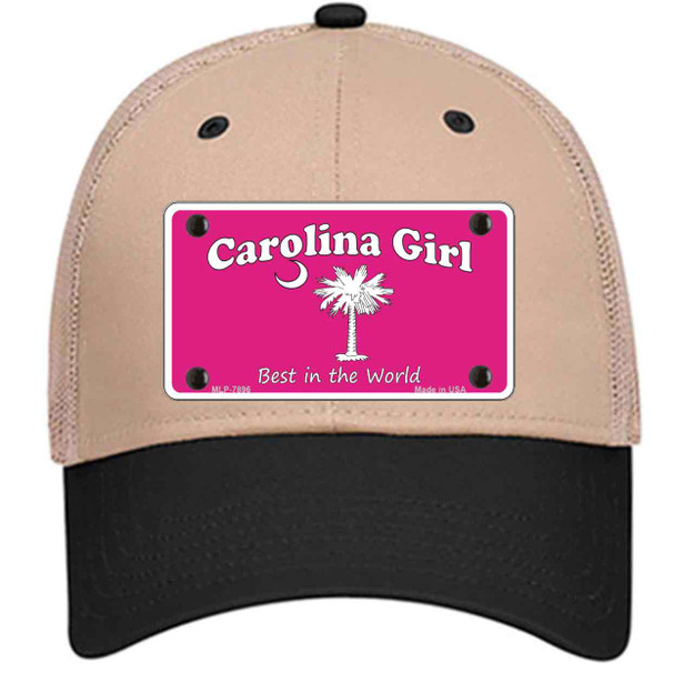 Carolina Girl Pink Wholesale Novelty License Plate Hat