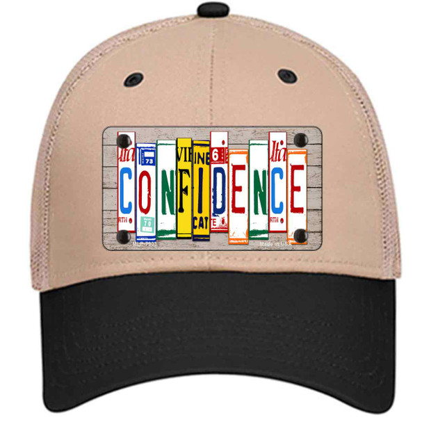 Confidence Wood License Plate Art Wholesale Novelty License Plate Hat