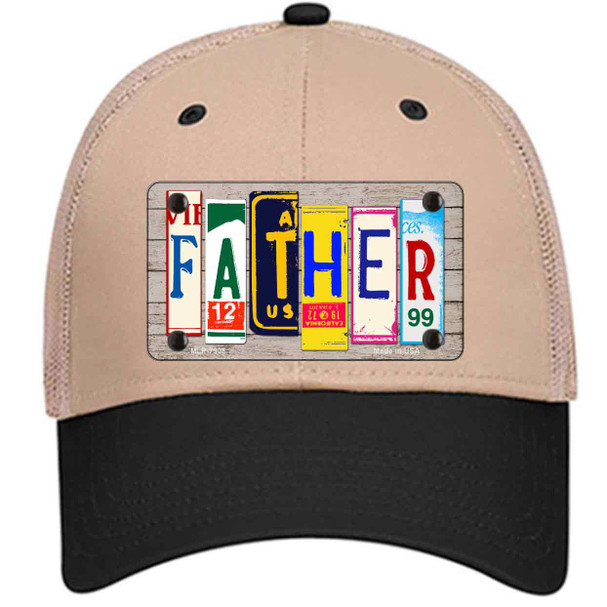 Father Wood License Plate Art Wholesale Novelty License Plate Hat