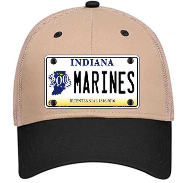 Indiana Marines Wholesale Novelty License Plate Hat