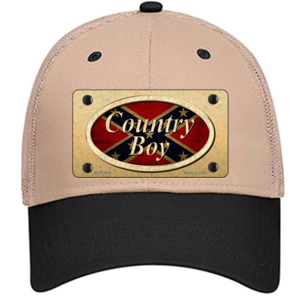 Country Boy Confederate Wholesale Novelty License Plate Hat