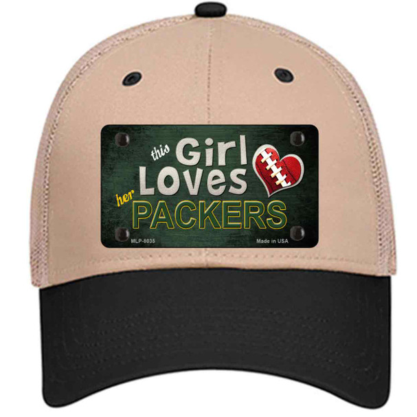 This Girl Loves Her Packers Wholesale Novelty License Plate Hat