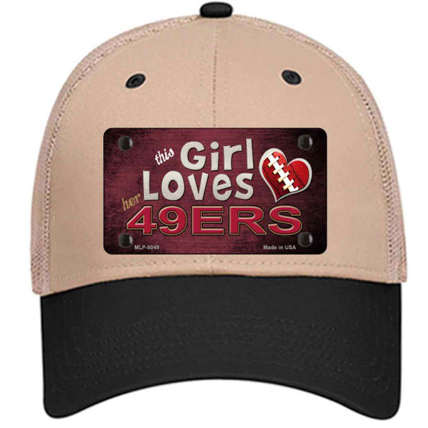 This Girl Loves Her 49ers Wholesale Novelty License Plate Hat