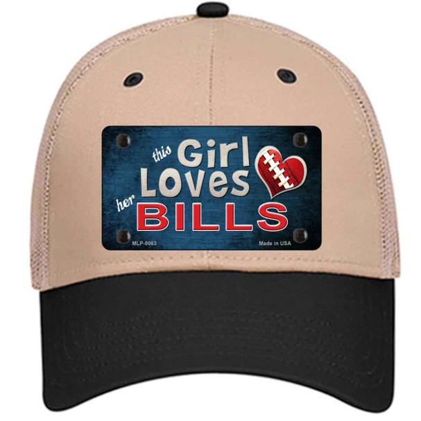 This Girl Loves Her Bills Wholesale Novelty License Plate Hat