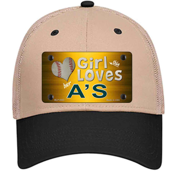 This Girl Loves Her Athletics Wholesale Novelty License Plate Hat