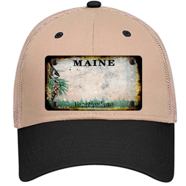 Maine Rusty Blank Wholesale Novelty License Plate Hat