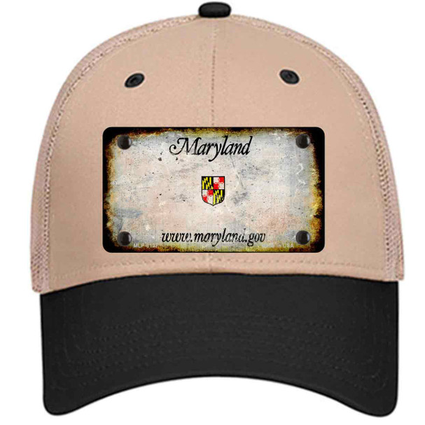 Maryland Rusty Blank Wholesale Novelty License Plate Hat
