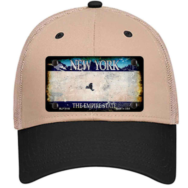 New York Rusty Blank Wholesale Novelty License Plate Hat