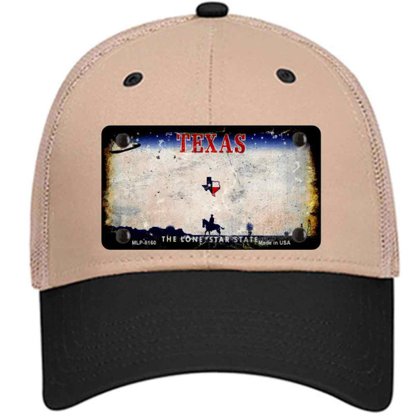 Texas Rusty Blank Wholesale Novelty License Plate Hat