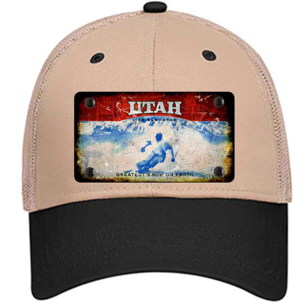 Utah Rusty Blank Wholesale Novelty License Plate Hat