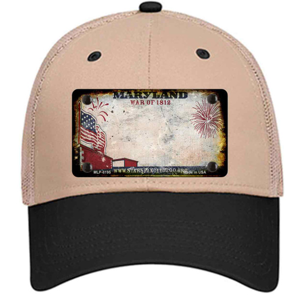 Maryland War of 1812 Rusty Blank Wholesale Novelty License Plate Hat