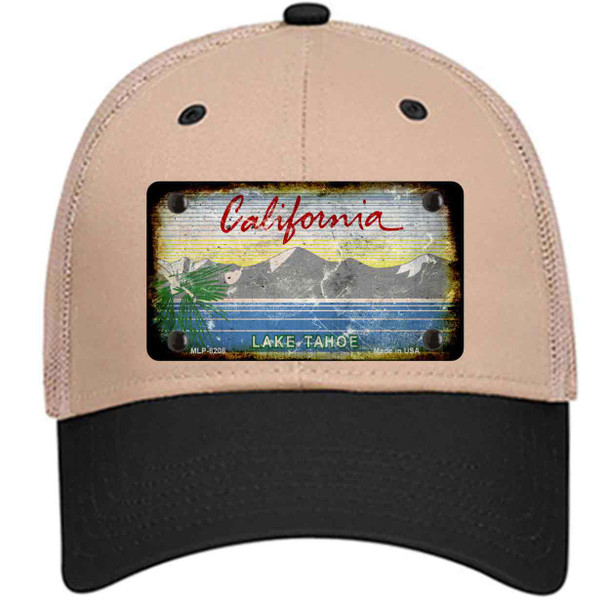 California Lake Tahoe Rusty Blank Wholesale Novelty License Plate Hat