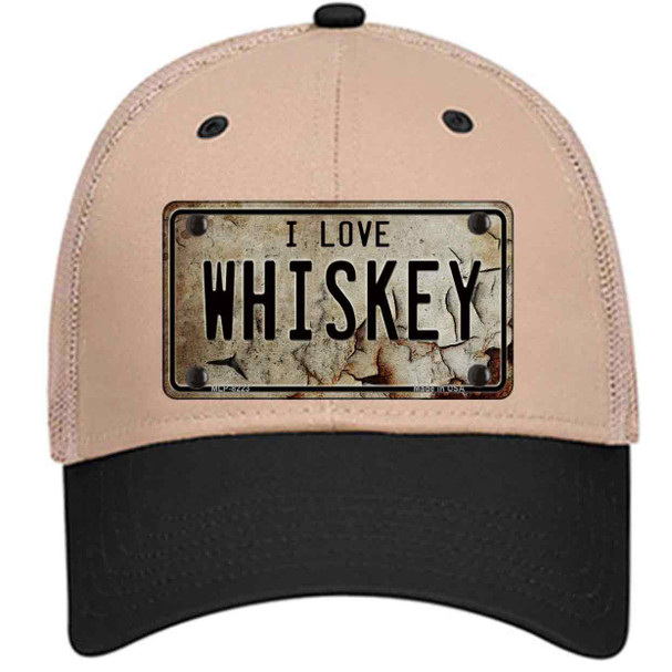 I Love Whiskey Wholesale Novelty License Plate Hat