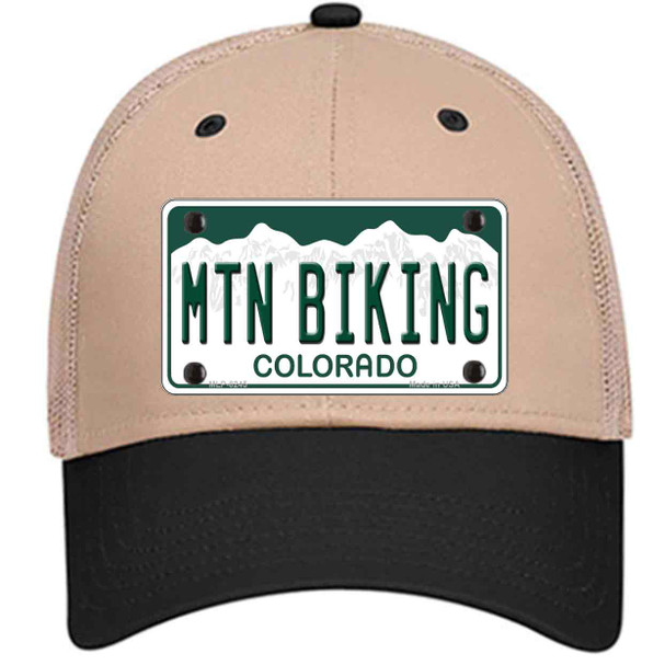 Mtn Biking Colorado Wholesale Novelty License Plate Hat