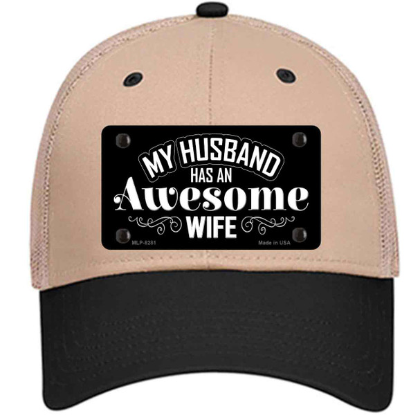 Husband Has Awesome Wife Wholesale Novelty License Plate Hat