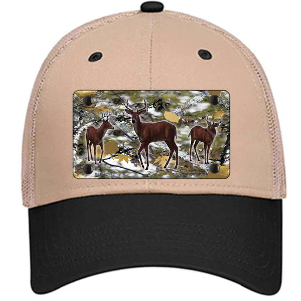 Deer On Camo Wholesale Novelty License Plate Hat