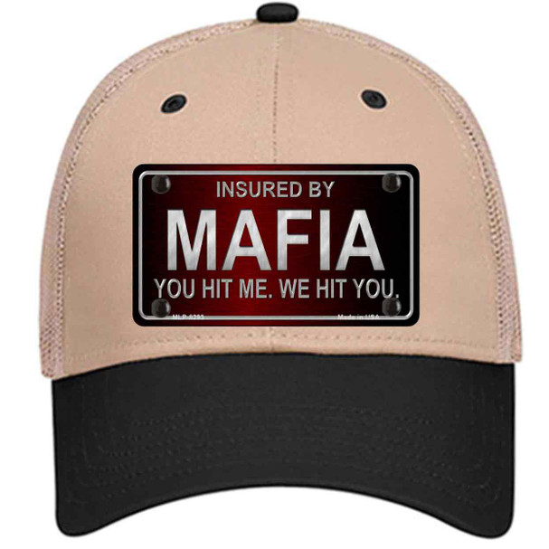 Insured By Mafia Wholesale Novelty License Plate Hat