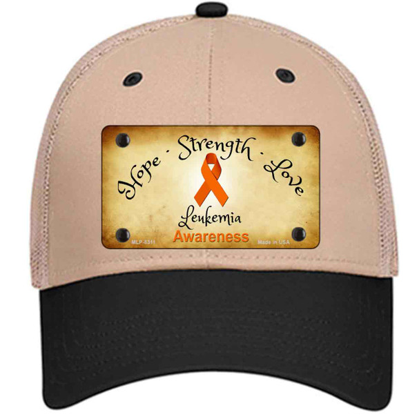 Leukemia Cancer Ribbon Wholesale Novelty License Plate Hat