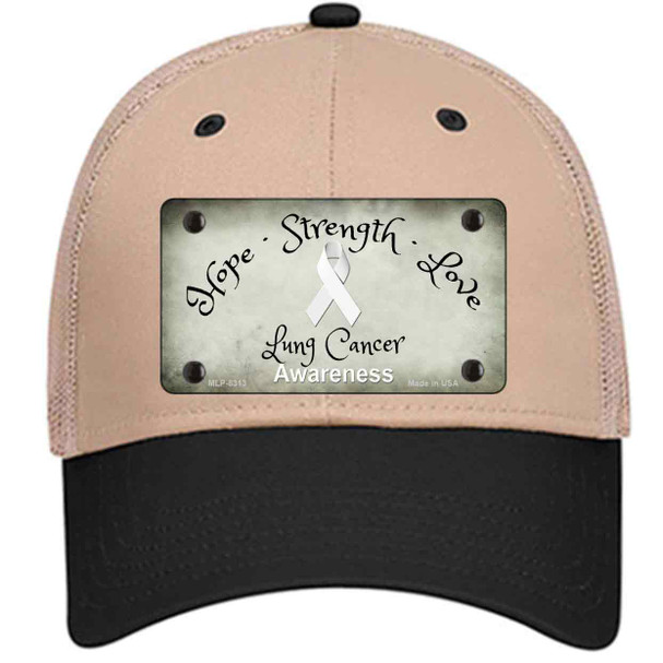 Lung Cancer Ribbon Wholesale Novelty License Plate Hat