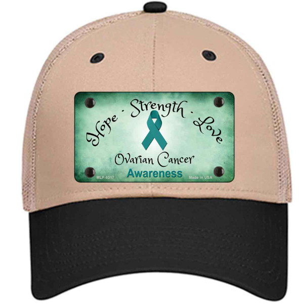 Ovarian Cancer Ribbon Wholesale Novelty License Plate Hat