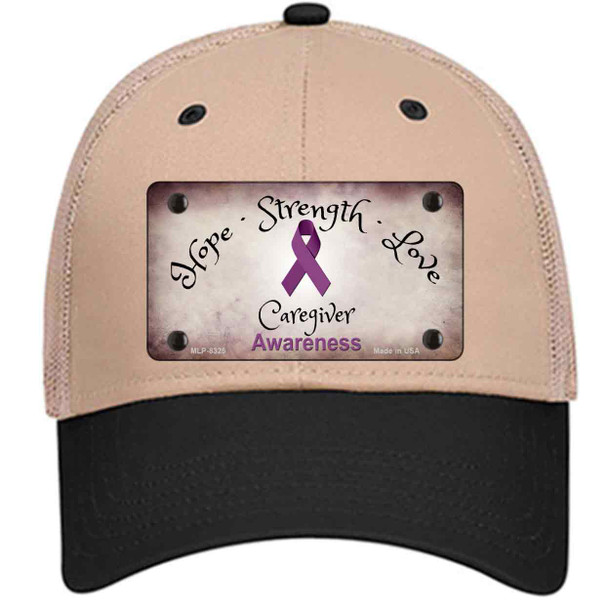 Honors Caregivers Ribbon Wholesale Novelty License Plate Hat