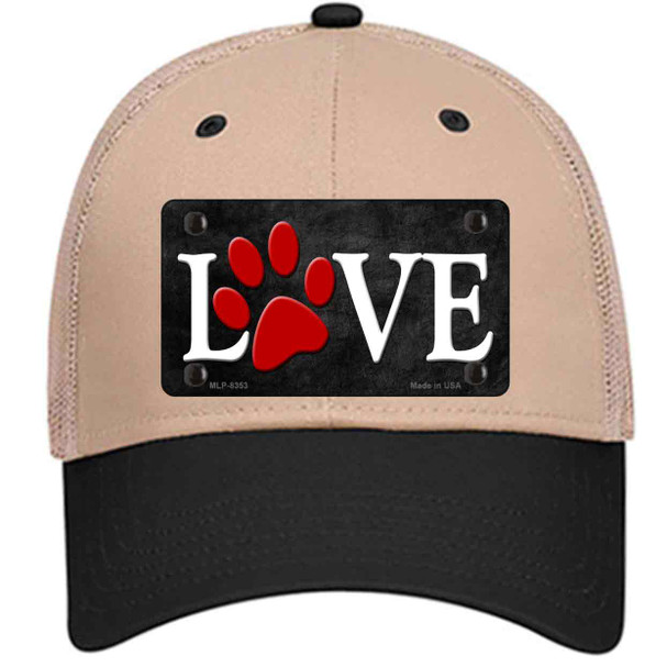 Love Paw Wholesale Novelty License Plate Hat