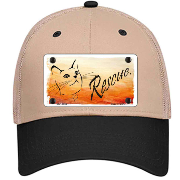 Rescue Cat Wholesale Novelty License Plate Hat