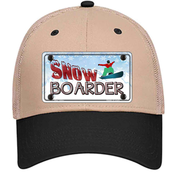 Snow Boarder Wholesale Novelty License Plate Hat