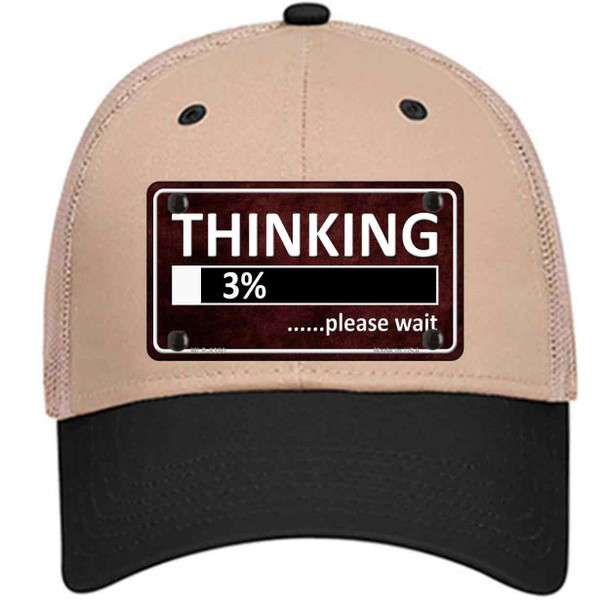 Thinking Please Wait Wholesale Novelty License Plate Hat