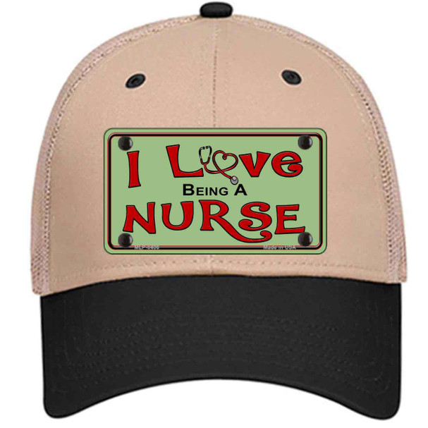 I Love Being A Nurse Wholesale Novelty License Plate Hat