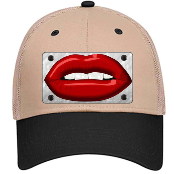 Red Lips Wholesale Novelty License Plate Hat