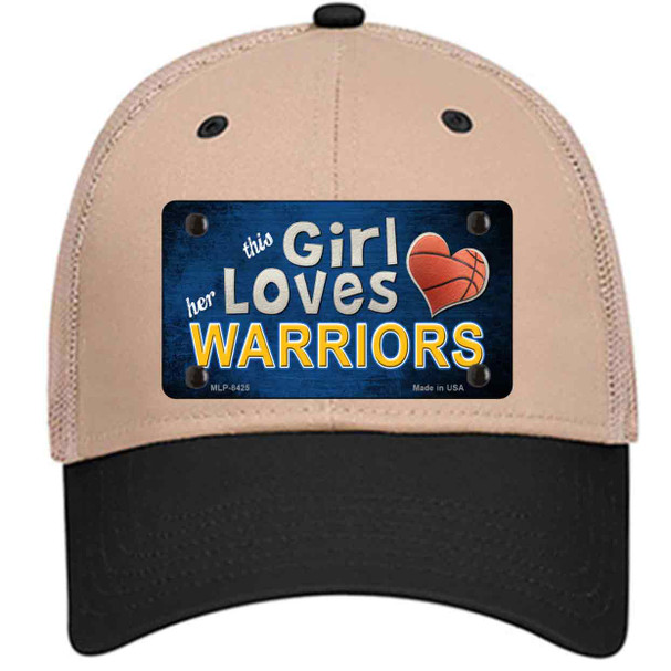 This Girl Loves Her Warriors Wholesale Novelty License Plate Hat