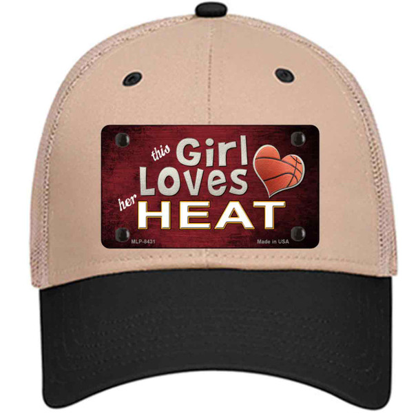 This Girl Loves Her Heat Wholesale Novelty License Plate Hat