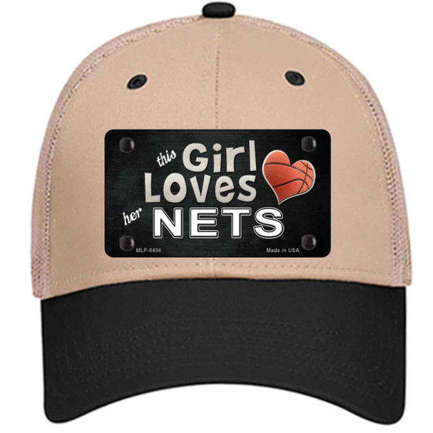 This Girl Loves Her Nets Wholesale Novelty License Plate Hat