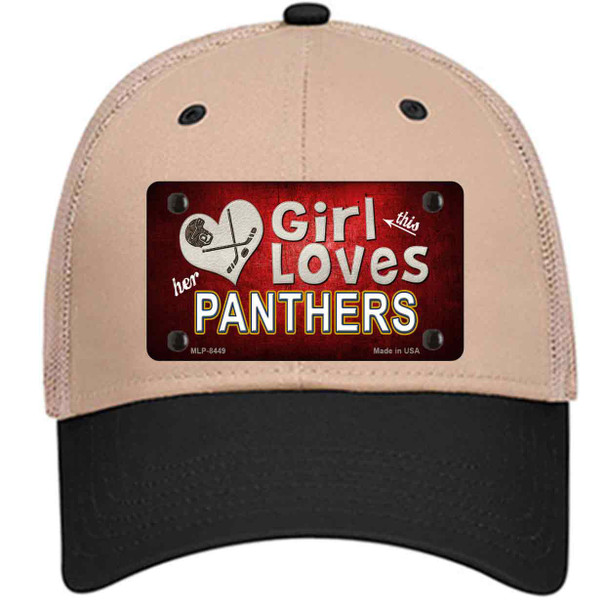 This Girl Loves Her Panthers Hockey Wholesale Novelty License Plate Hat