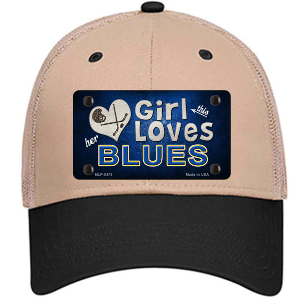 This Girl Loves Her Blues Wholesale Novelty License Plate Hat