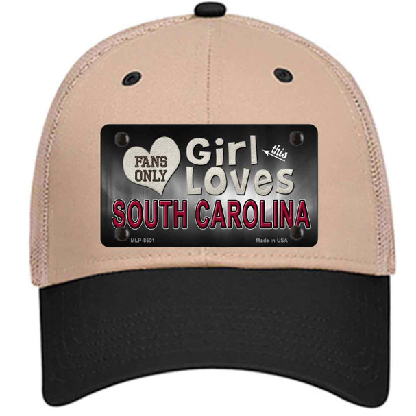 This Girl Loves South Carolina Wholesale Novelty License Plate Hat