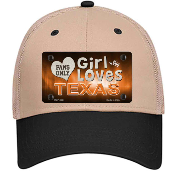 This Girl Loves Texas Wholesale Novelty License Plate Hat