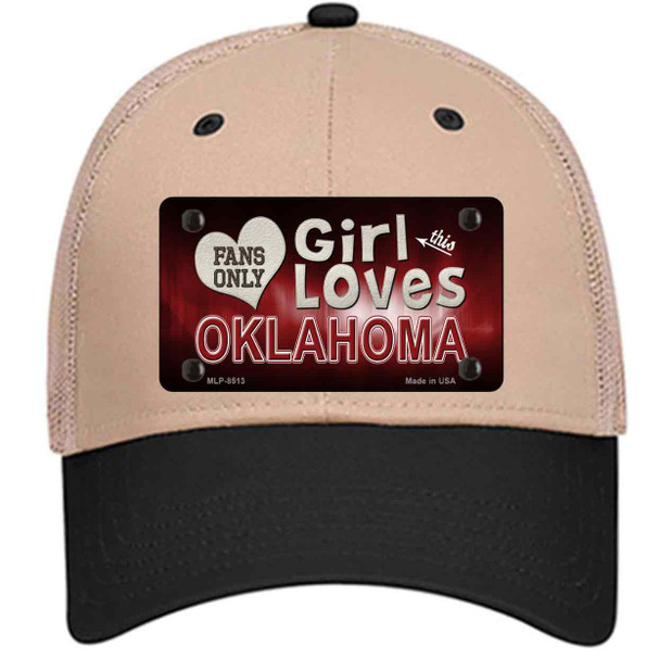 This Girl Loves Oklahoma Wholesale Novelty License Plate Hat