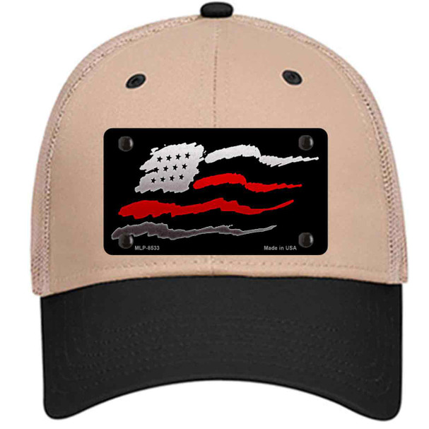 Thin Red Line Flag Wholesale Novelty License Plate Hat