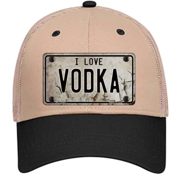 I Love Vodka Wholesale Novelty License Plate Hat