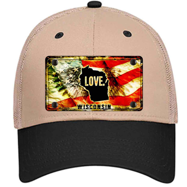 Wisconsin Love Wholesale Novelty License Plate Hat