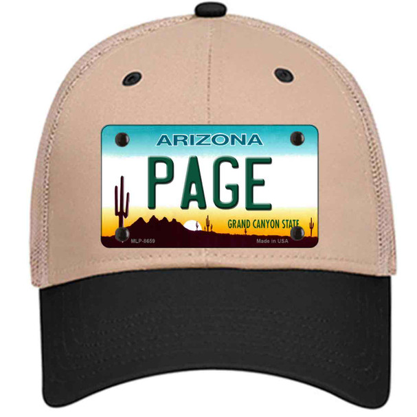 Page Arizona Wholesale Novelty License Plate Hat