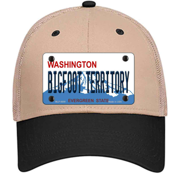 Bigfoot Territory Washington Wholesale Novelty License Plate Hat