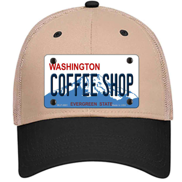 Coffee Shop Washington Wholesale Novelty License Plate Hat